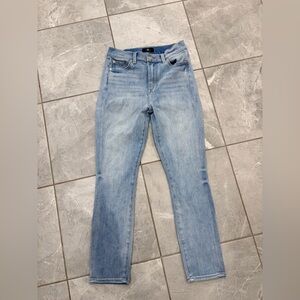 NWOT 7 For All Mankind size 25 High Waist Cropped Skinny Jeans